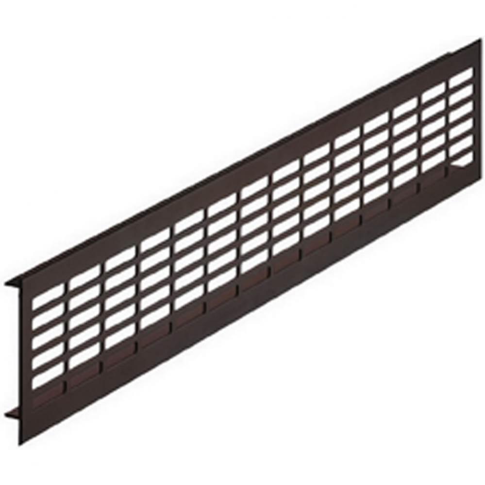 Vent Grill Alu Drk Brn 480X80Mm