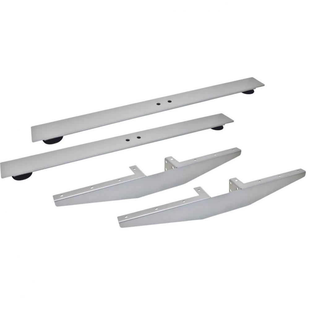 Clever Feet And Top Supports St Silver