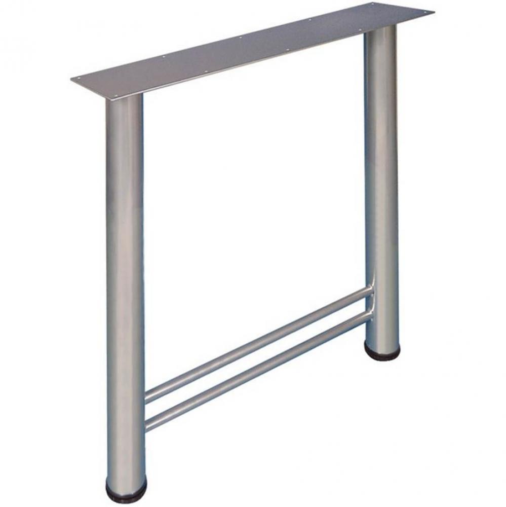 H-Leg St Silver 450Mm X 698Mm