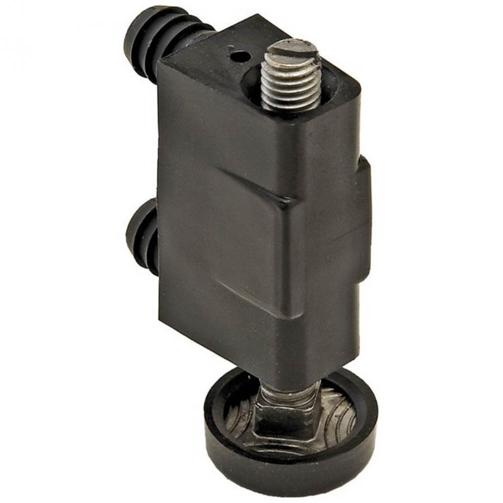 Base Leveler Press-Fit Pl Blk 80Mm