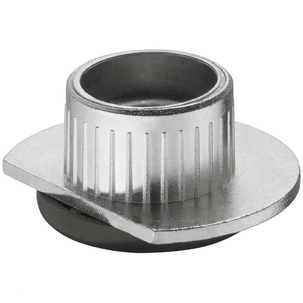 Toe Kick Adj 28Mm Hole Mt Slvr 400Kg