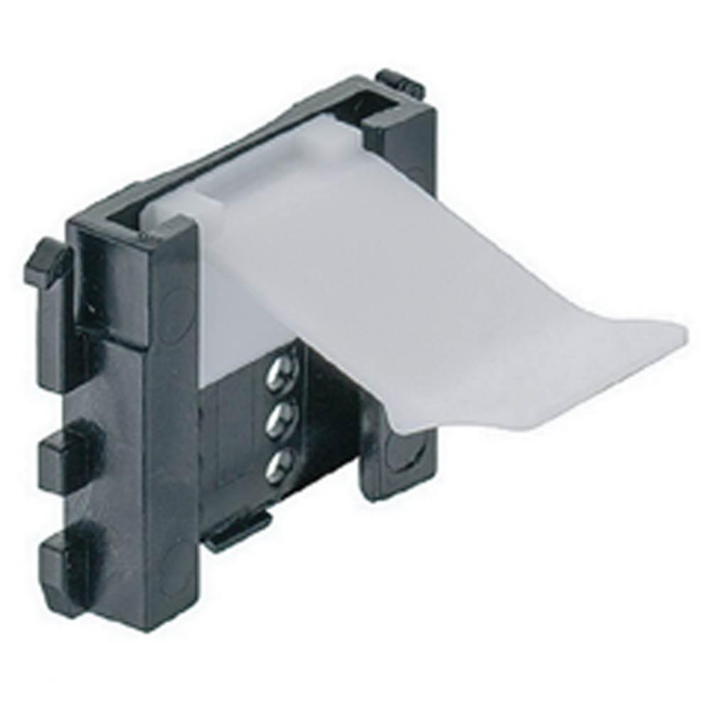 Axilo Plinth Holder For 19Mm Pl Wh Bl