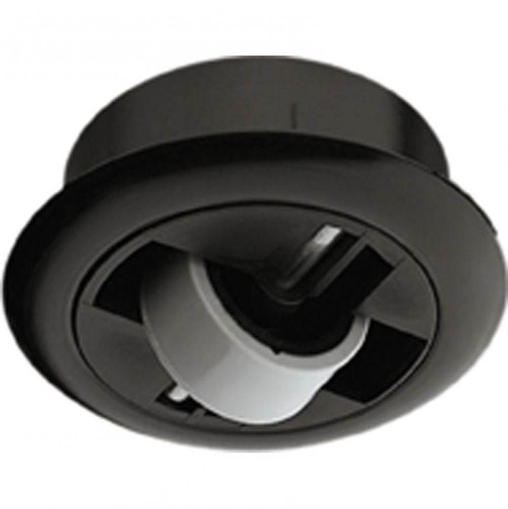 Roller Mini Fixed Soft Wheel 50Kg Pl Blk