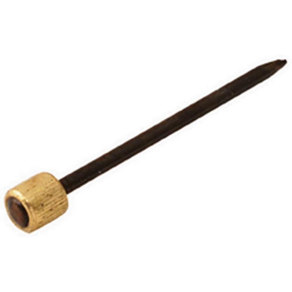 Omni Track Nail St W/Brass Head 1.4X30Mm