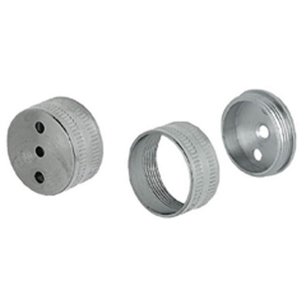 Wardrobe Rail Support Brass Nip 25Mm Dia