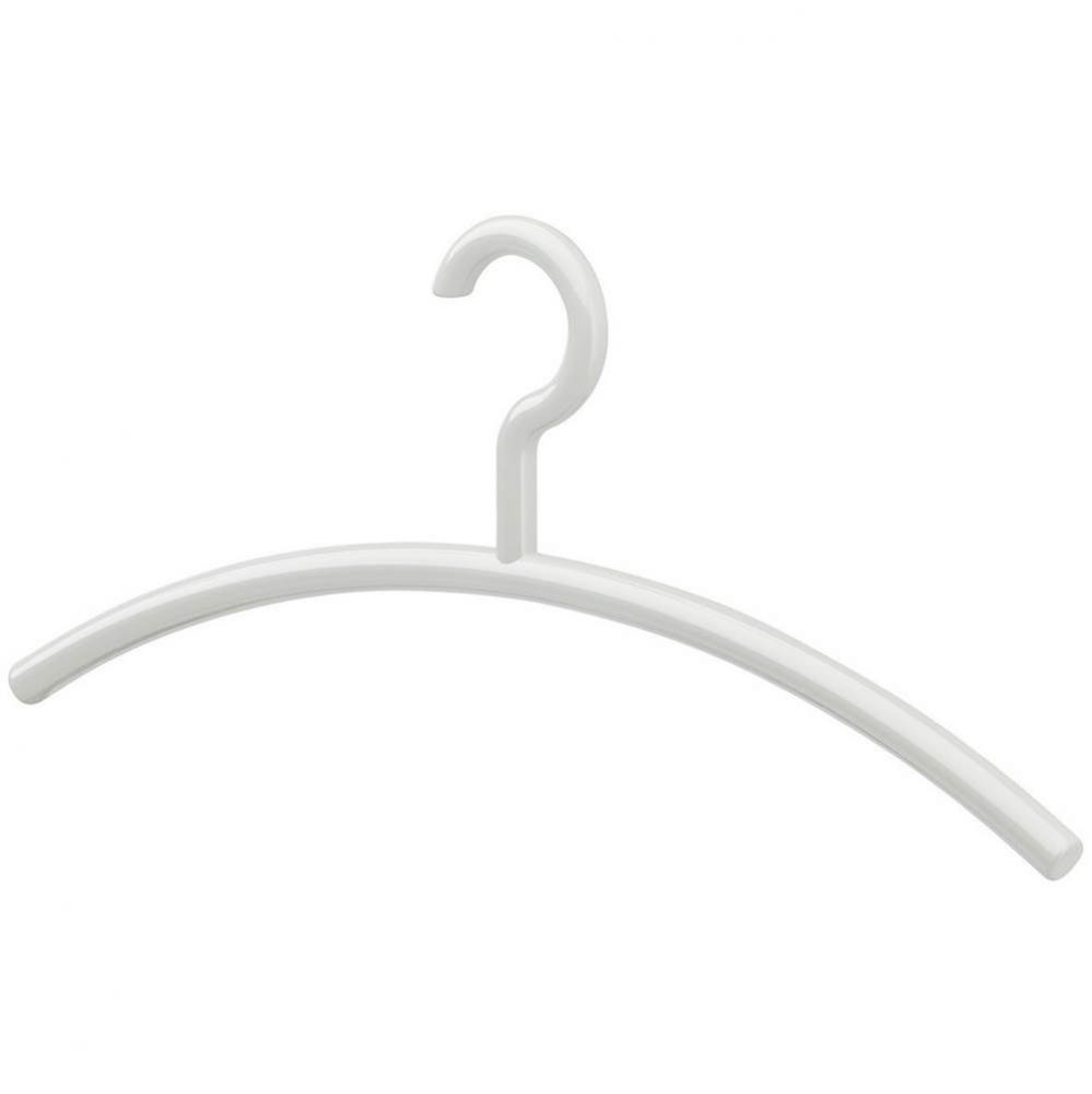Coat Hanger Open Ring 15Mm White