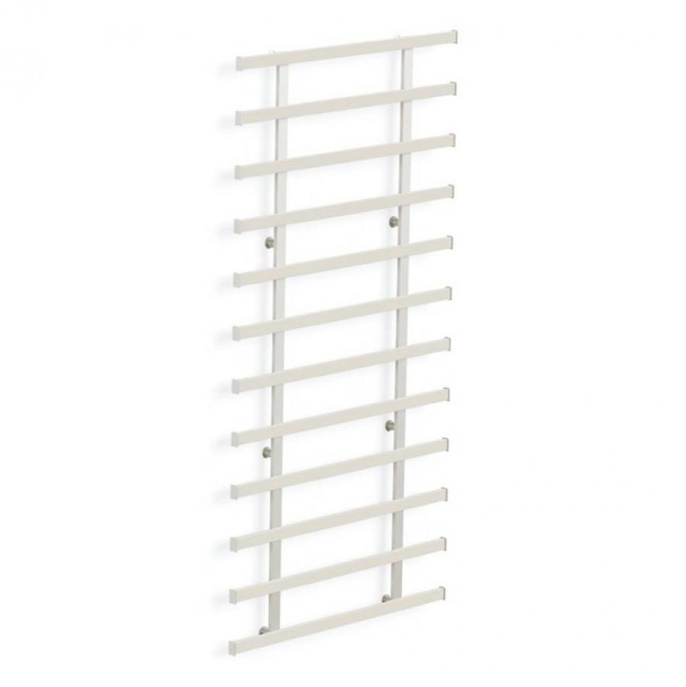 Symphony 66''X35'' Matt Aluminum Oyster