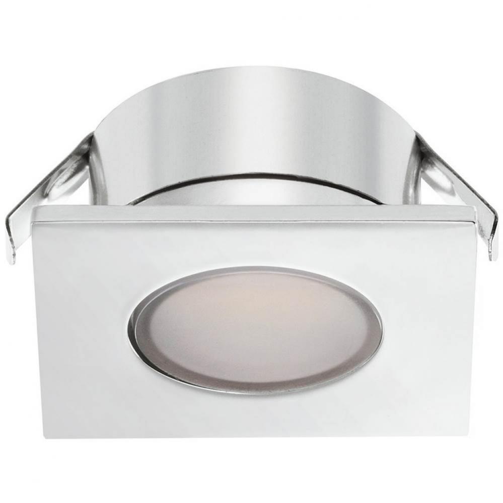 Led2023 12V/1.5W Rec Sq 50K Zn Chp Ip44