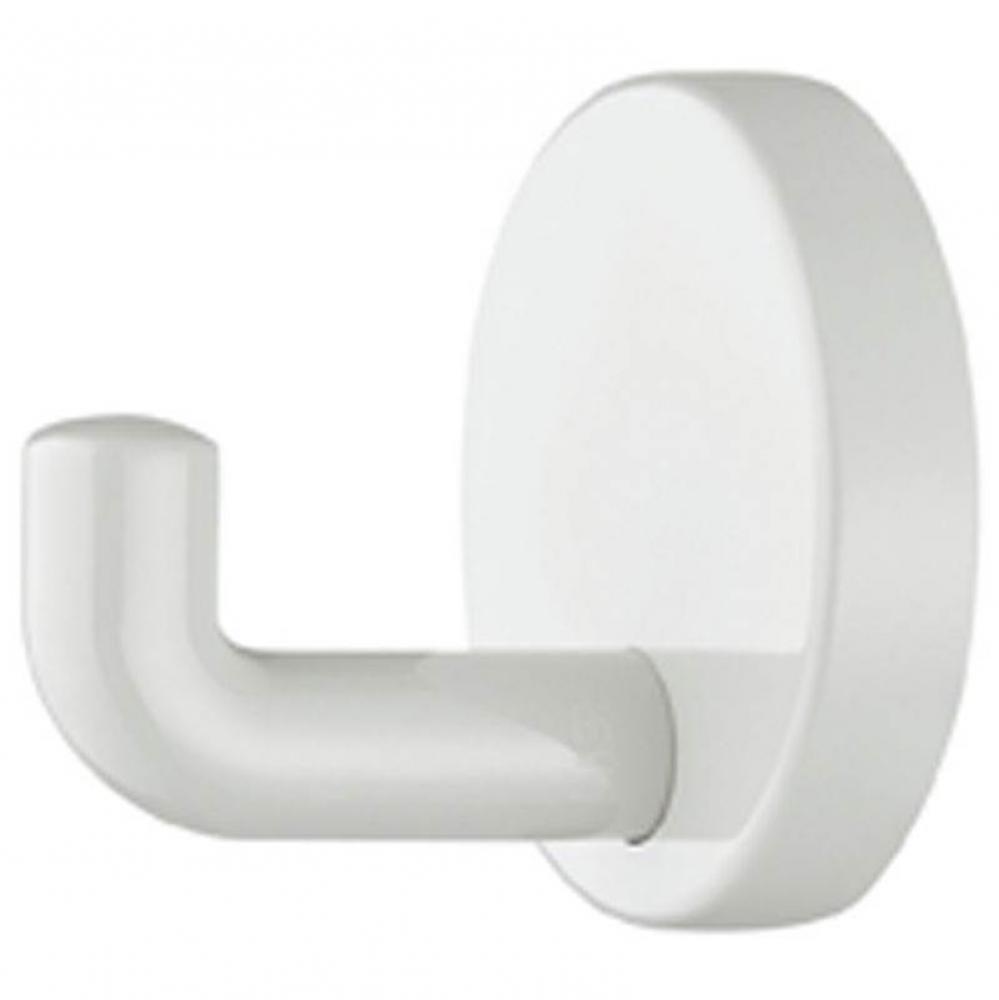 Wall Mtd Hook Pa Pure White 50X45Mm