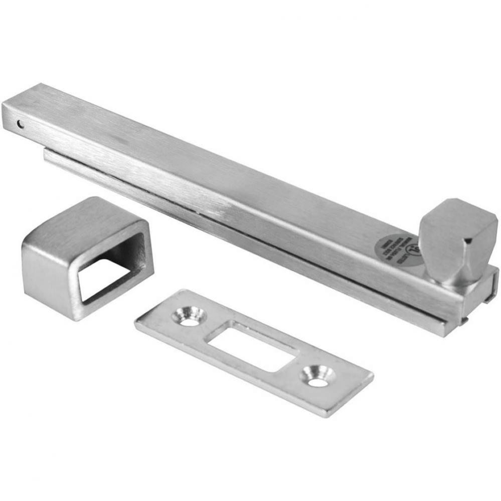 Surface Bolt 8'' TopandBtm Strike Ul 26D