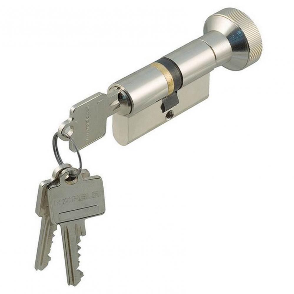 Profile Cyl W/Thumbturn Kd 31/31 Brs Nip