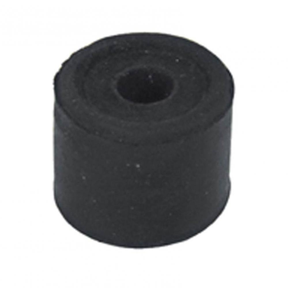 Door Stop Floor Mount Rubber Black