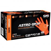 Hafele 007.64.049 - Astro-Grip Gloves Nitrile Orng 7 Mil Med