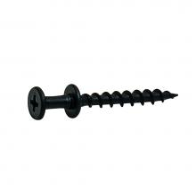 Hafele 019.07.020 - Screw No.8 X 1 1/2'' Dbl Hd Ph Black Bulk