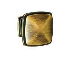 Hafele 110.93.462 - Knob Keystone Zn Ant Sat Br 8-32 32X32Mm