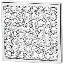 Hafele 111.25.252 - Knob Elements Zn Pol Chr/Cry M4 30X29Mm