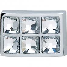 Hafele 111.25.205 - Knob Elements Zn Pol Chr/Cry M4 40mm