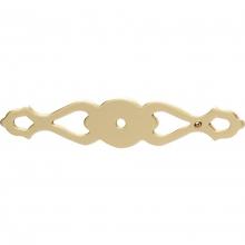 Hafele 121.25.800 - Backplate Brass Pol and Lac 110Mm