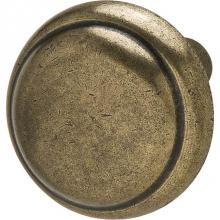 Hafele 122.35.130 - Knob Zinc Ant Brs 111Zn60 8-32 Dia 31mm