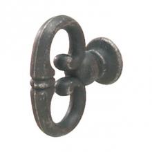 Hafele 125.79.300 - Key Handle Zn Bl Ant 8/32 31X13