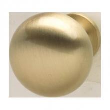 Hafele 134.42.510 - Knob Satin Brass 8/32 31X29Mm