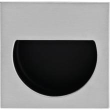 Hafele 151.04.622 - Inset Pull Brs Sat Ni/Blk 136Br28 57X57