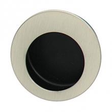 Hafele 152.57.020 - Inset Pull Satin Ni/Blk 136St28 Dia 45mm