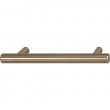 Hafele 155.02.412 - Bar Handle St Matt Gold M4 Ctc 4''