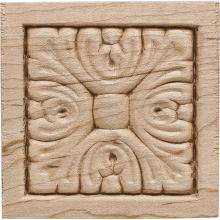 Hafele 194.75.132 - Orn.Acanthus Mp. 2 7/8X2 7/8X3/8