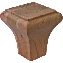 Hafele 198.16.610 - Foot La Fayette Chy 3 9/16''X3 9/16''X4