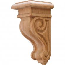 Hafele 198.13.620 - Corbel Scroll Cherry 2 7/8'' X 3'' X 6