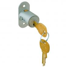 Hafele 234.48.400 - Sldg Door Lock C8142 St Bru Chr 1 1/8''Kd