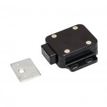 Hafele 245.75.330 - Push Latch Magn Hd Alu Anod Blk 57X47mm