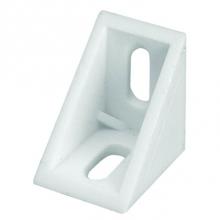 Hafele 260.47.700 - Corner Brack Pl Wh 24X24X17Mm