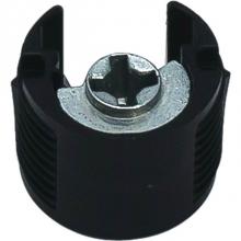 Hafele 263.64.554 - Tab 18 Boss Insert W/Lock Pl Blk 19Mm