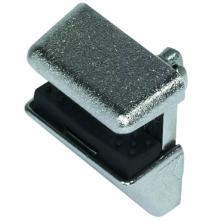 Hafele 282.13.610 - Gl Shelf Supp W/Quick Clamp Zn Nip 5Mm