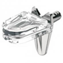 Hafele 282.25.733 - Glass Shelf Supp Zn Nip 3Mm