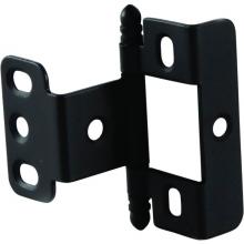 Hafele 351.86.320 - Full Wrap Deco Butt Hinge St Matt Blk