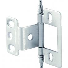 Hafele 351.86.610 - Part Wrap Deco Butt Hinge St Matt Ni