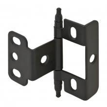 Hafele 351.86.300 - Full Wrap Deco Butt Hinge St Matt Blk
