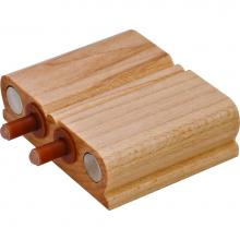 Hafele 356.31.120 - Soft Blocks Dbl Mapl Clr Coat 52X70Mm