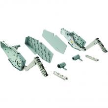 Hafele 372.34.500 - Free Swing S1Sw Gray 370-500Mm 4-7Lb