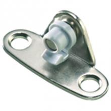 Hafele 373.66.036 - Duo Maxi Door Bracket Nickel Euroscrew