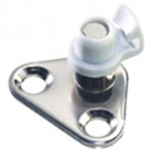 Hafele 373.69.905 - Duo Maxi Door Bracket Nickel Alu Door