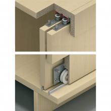 Hafele 402.23.000 - Rolluna Fitting Set For 2 Doors