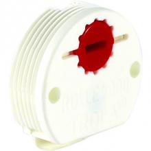 Hafele 404.20.737 - Roller W/Adj.St.Spindle Pl.Wh.