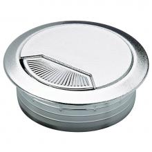 Hafele 429.97.231 - Cable Grommet 2-Pc Pl Chr Matt 60Mm