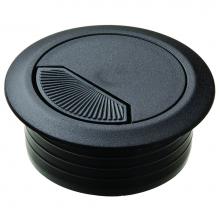 Hafele 429.99.333 - Cable Grommet 2-Pc Pl Blk 50Mm