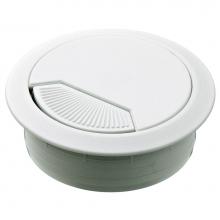 Hafele 429.99.520 - Cable Grommet 2-Pc Pl Light Gray 60Mm