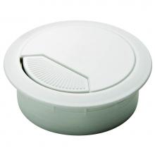 Hafele 429.99.726 - Cable Grommet 2-Pc Pl Wh 60Mm